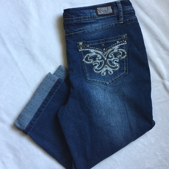 Earl Jean Studded and Embroidered - Picture 3 of 6